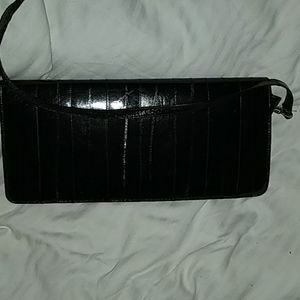 Eelskin shoulder bag
